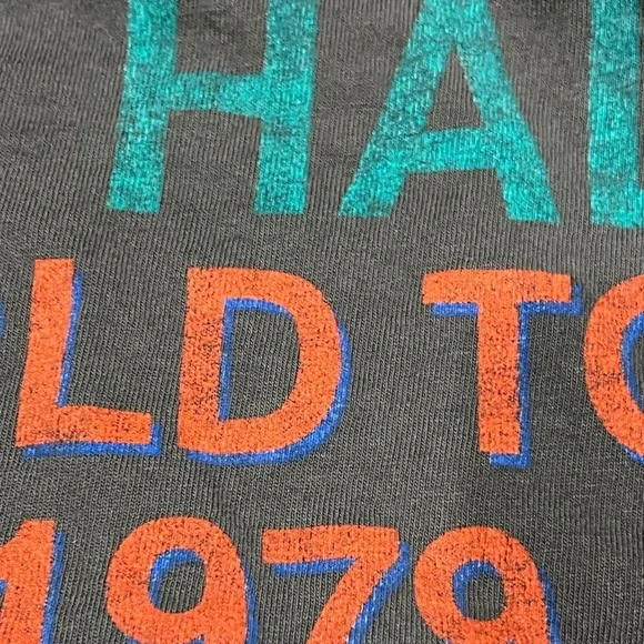 Van Halen 1979 Tour Rock n' Roll Retro Music Crewneck Womens Tshirt - Picture 4 of 8